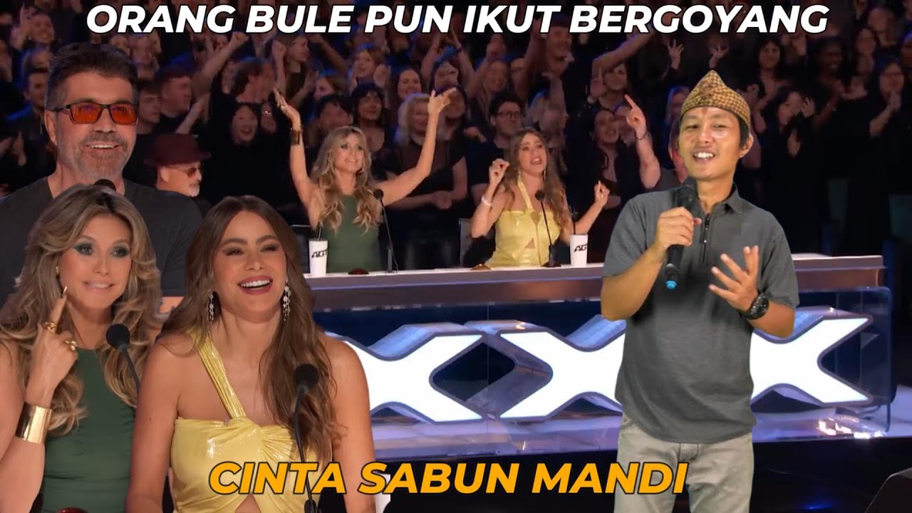 ORANG BULE PUN SAMPAI IKUT BERGOYANG DENGAN LAGU CINTA SABUN MANDI