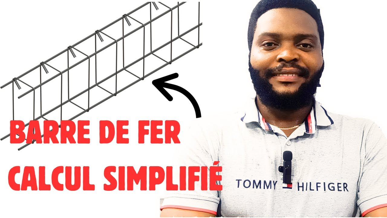 COMMENT CALCULER LE NOMBRE DE BARRE DE FER, LE NOMBRE D'ETRIERS POUR UNE POUTRE