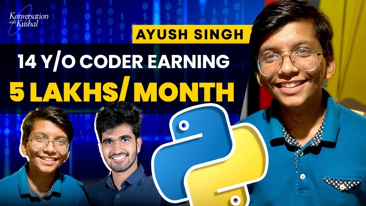 How He Earns Rs. 5 Lakhs/Month At The Age of 14? Ft.Ayush Singh | KwK #46