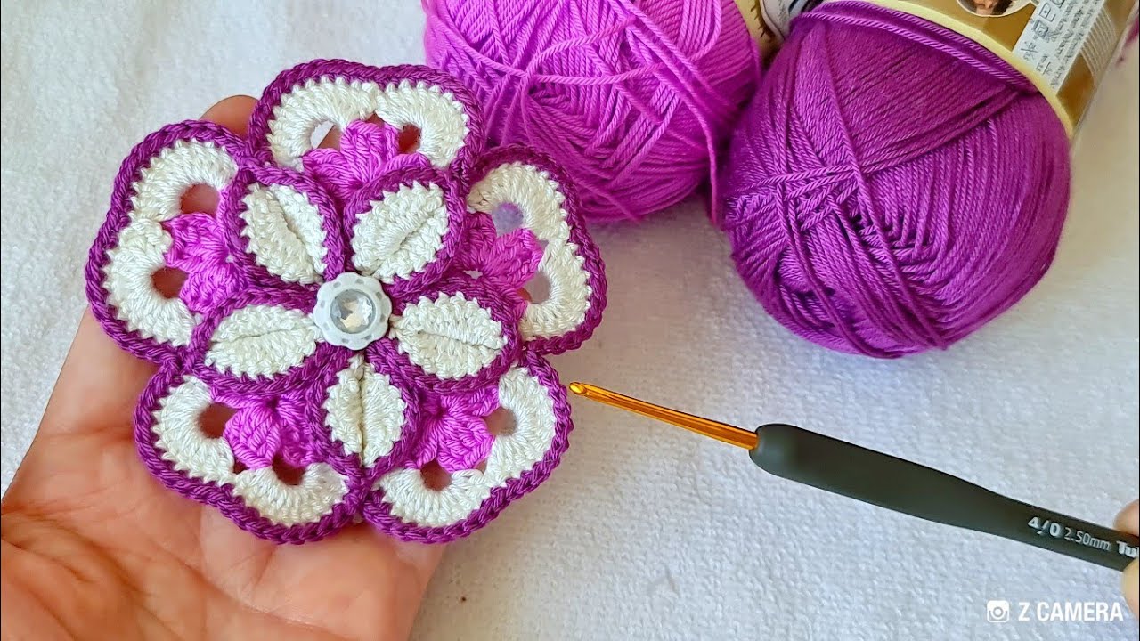SUPER AMAZİNG KNİTTİNG CROCHET BEYBİ BLANKET MOTİF MODEL