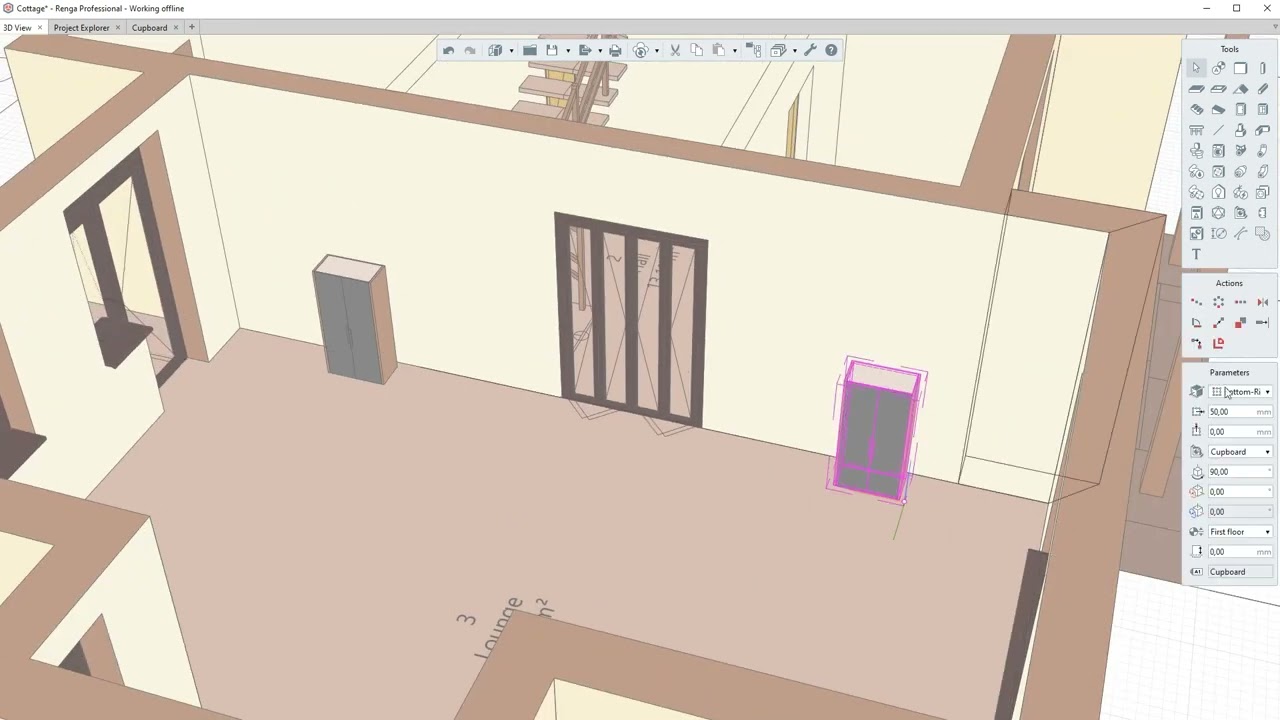 04.2 Project Explorer Assembly styles, Schedules, Tables, Engineering systems tabs in Renga BIM #BIM