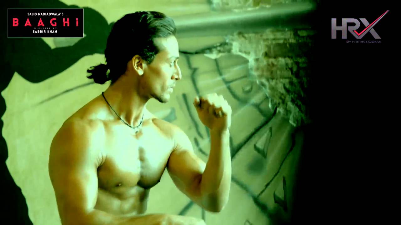 Behind the scene with Tiger Shroff