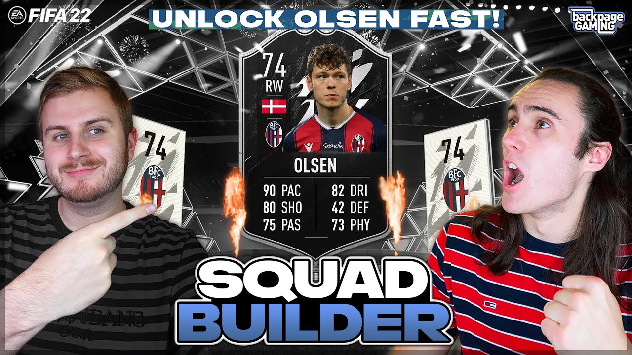 HOW TO UNLOCK SILVER STARS OLSEN FAST! ⭐ Silver Lounge Squad Builder! | FIFA 22 Ultimate Team