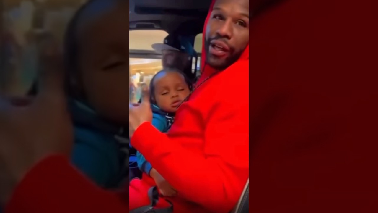 Granddaddy Duties With Floyd Mayweather &hearts;️🧸