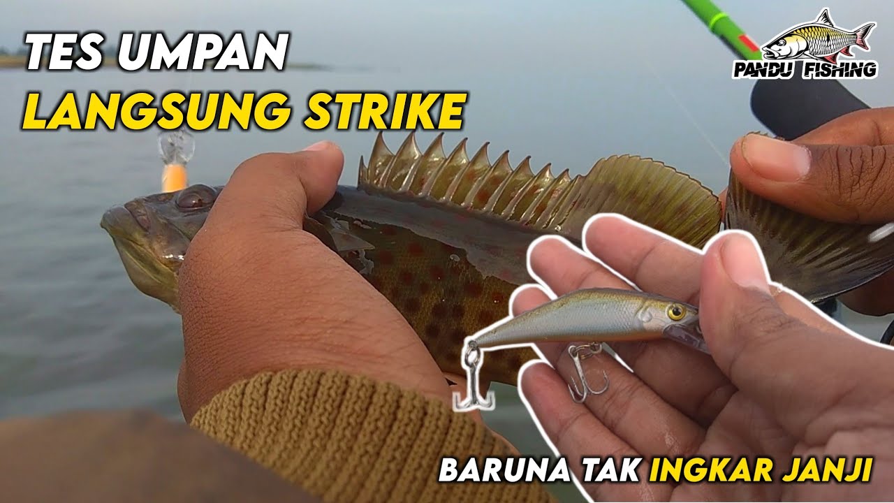 TES UMPAN KILLER MINNOW REPLIKA EXODUS KRAKEN DI SPOT PANTAI BARUNA SEMARANG