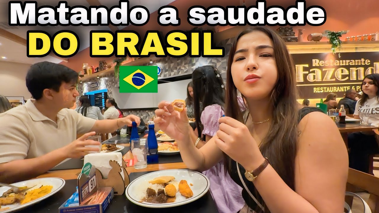 Nossa primeira vez nesse restaurante brasileiro