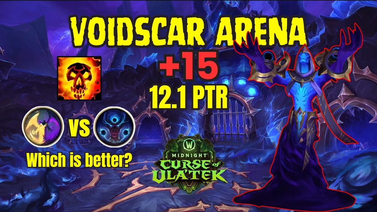 Voidscar Arena +15 | 12.1 PTR | Archon Shadow Priest | Season 2 Midnight