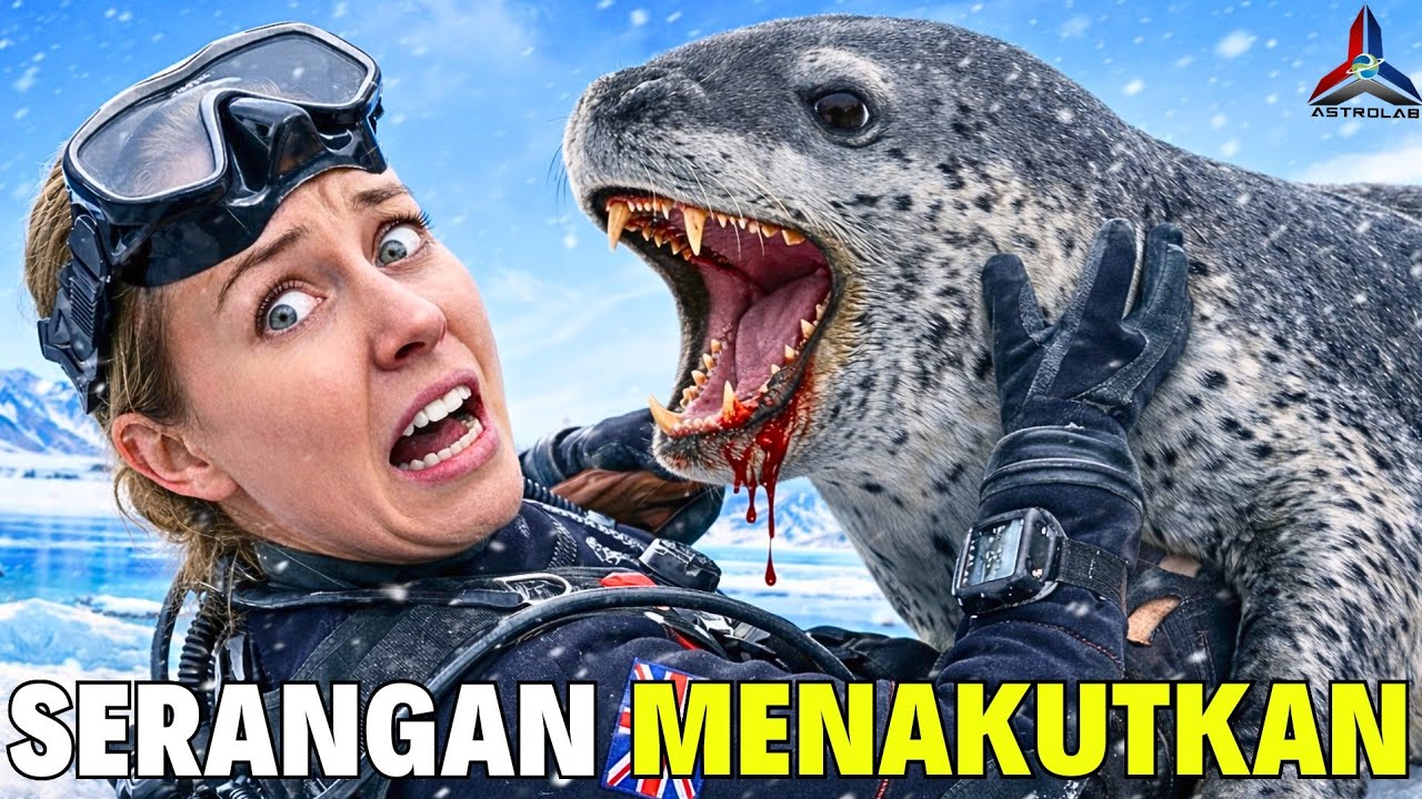 Bagaimana Leopard Seal Ragut Nyawa Saintis Antartika Dalam 30 Saat?