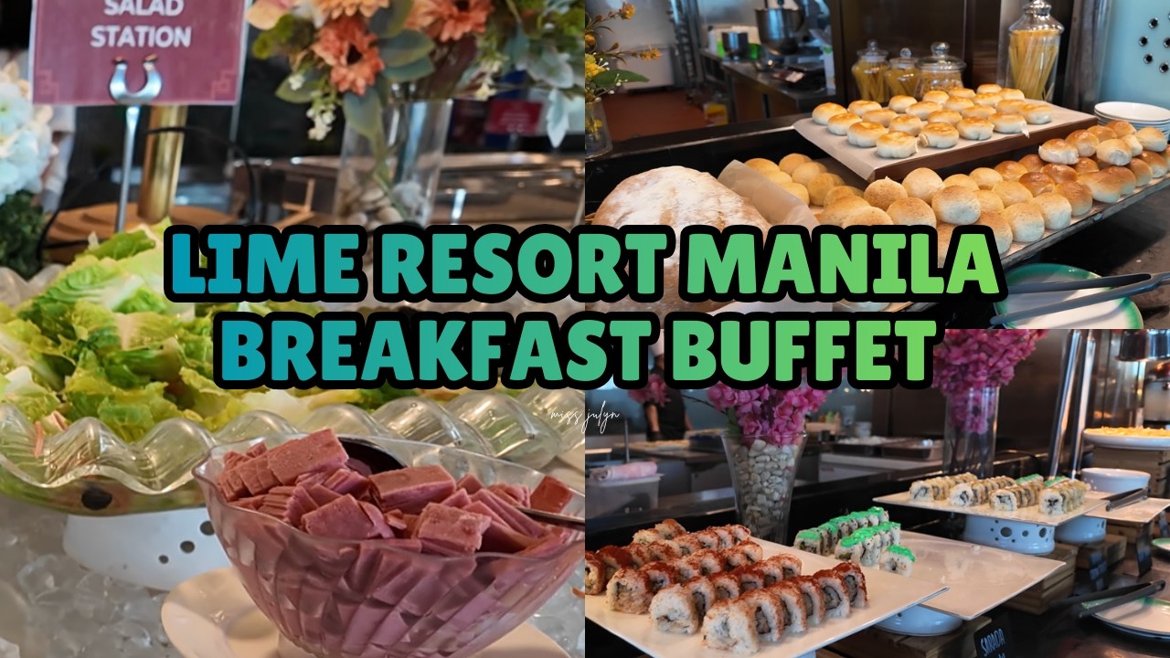 Lime Resort Manila Breakfast Buffet