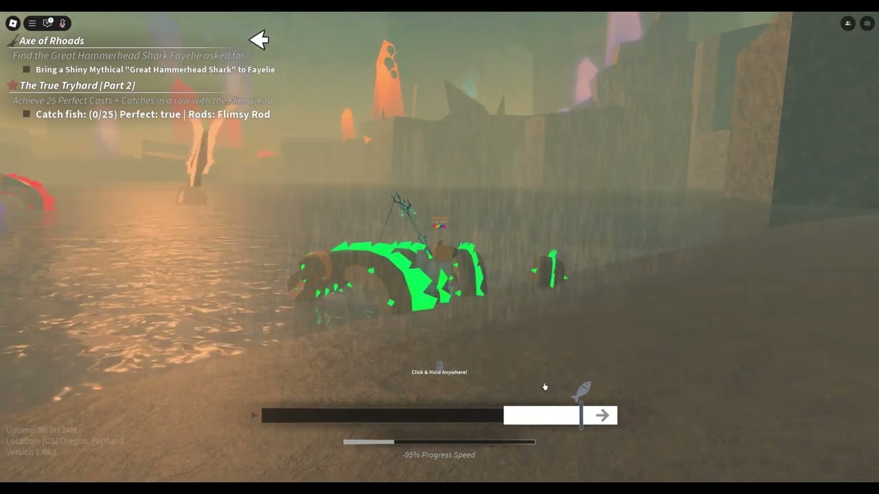 catching a fat wrath scylla