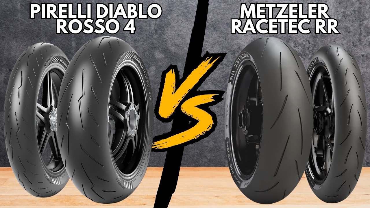 Pirelli Diablo Rosso 4 vs Metzeler Racetec RR