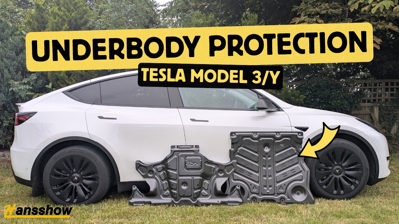 Алюминиевая защита днища &mdash; для Tesla Model 3 и Model Y