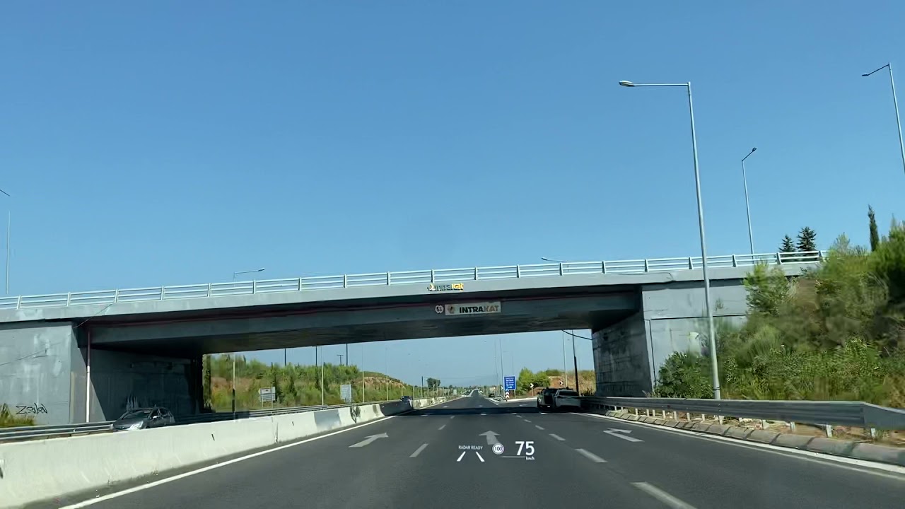 Sirtaki time, voznja, Kassandra, autoput, Kassandria - Nea Potidea, do mosta