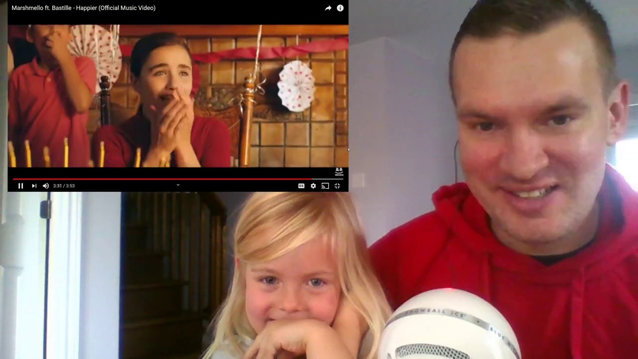 Marshmello ft. Bastille - Happier Reaction