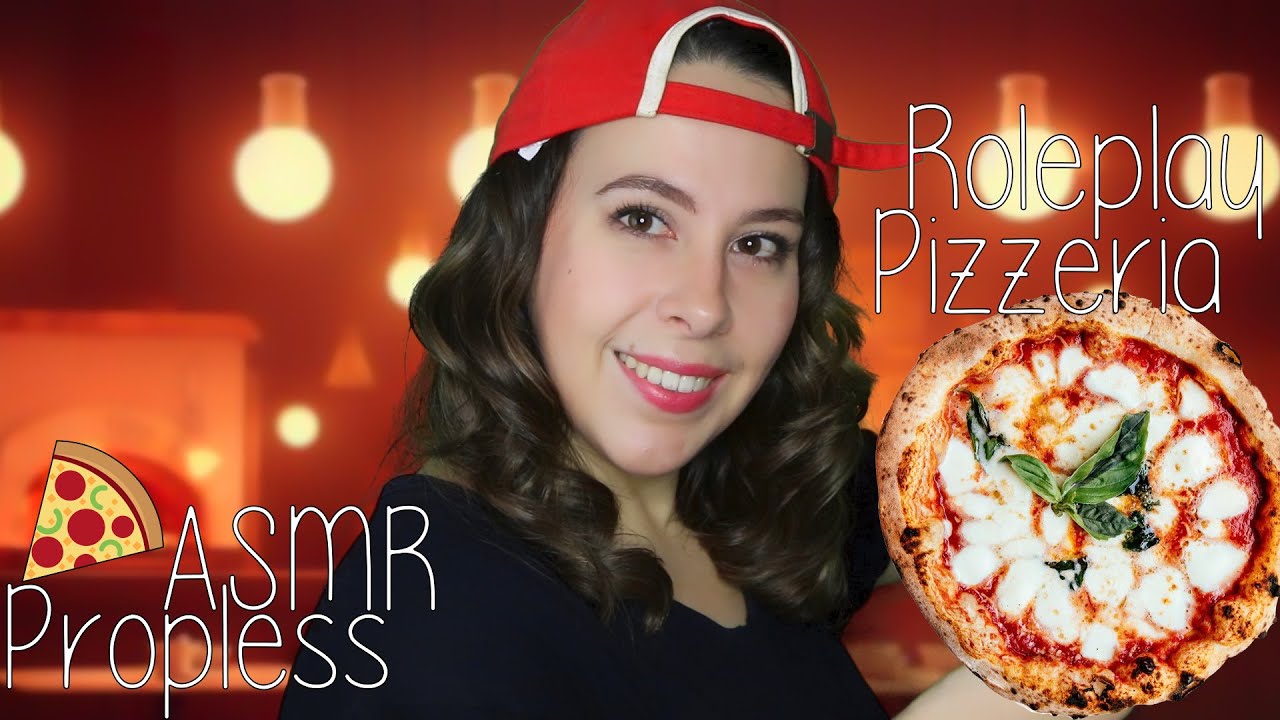 ASMR PROPLESS Pizzeria Roleplay 🍕 Hand Movements e Mouth Sounds