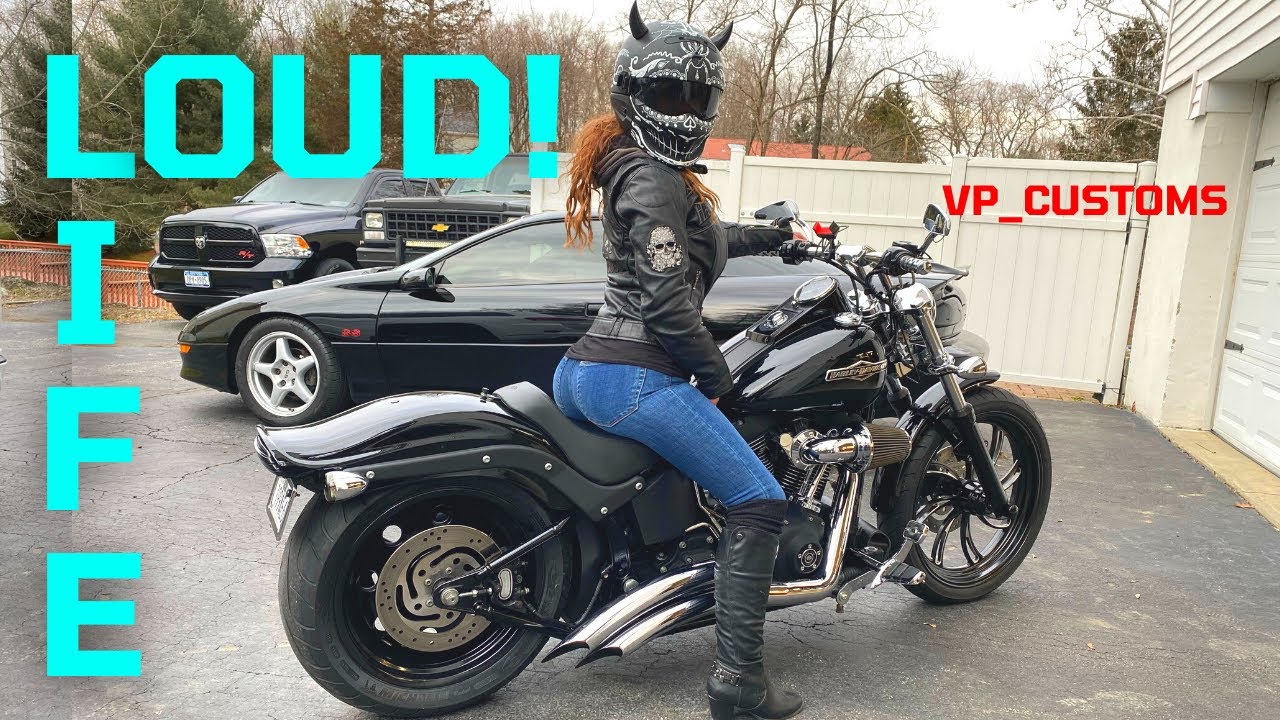 Harley Baffle Removal-- THAT GROWL SOUNDS SO GOOD!!