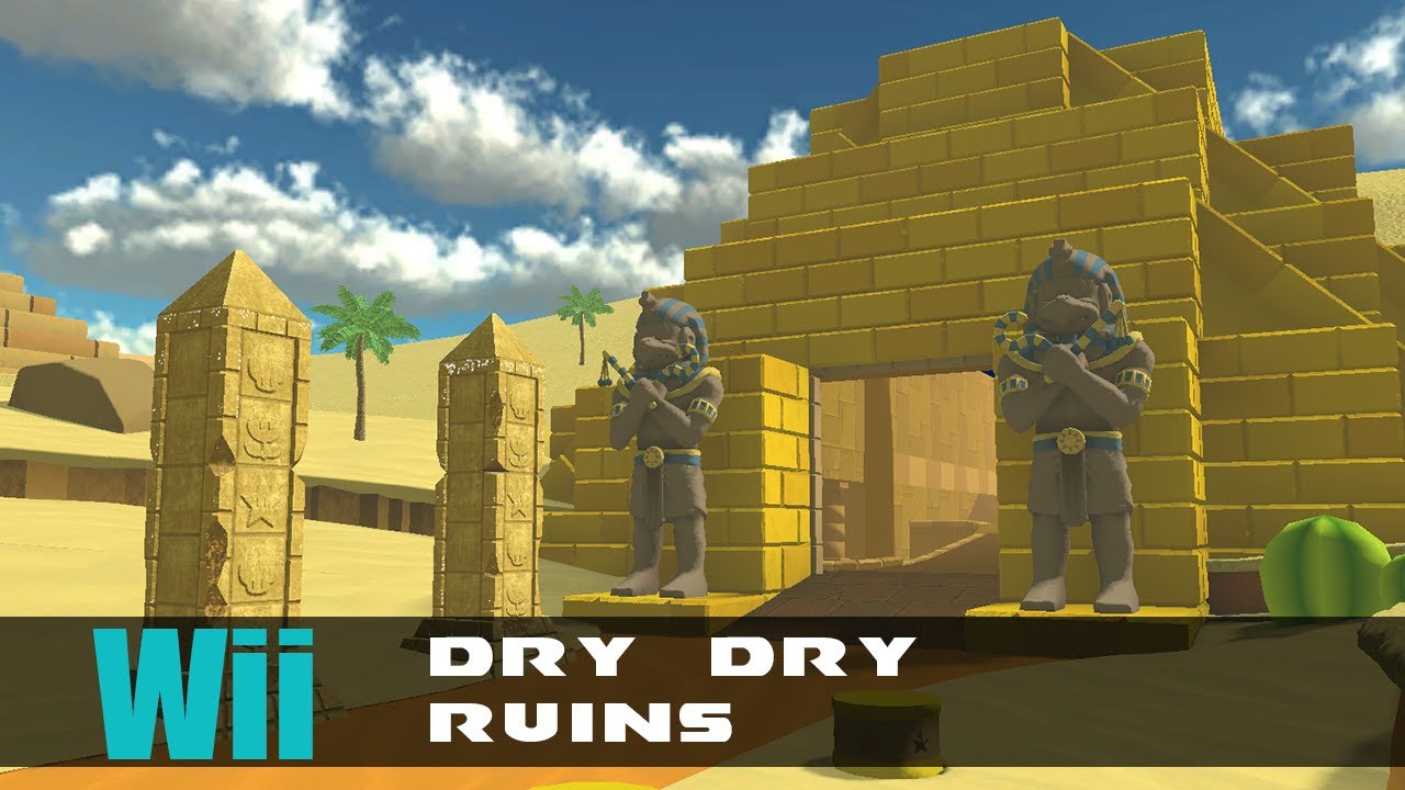Mario Kart 8 Deluxe Mod - Wii Dry Dry Ruins (Tour Remastered)