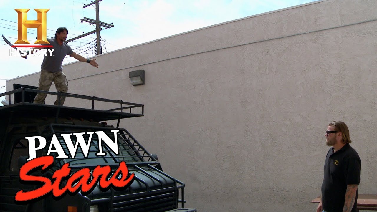 Corey Is Intrigued by Zombie Apocalypse Survival Vehicle (Season 10) | Pawn Stars