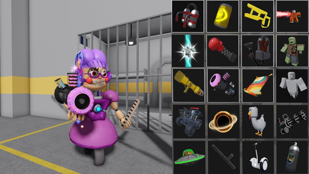 NEW Item Unlocked In BARRY'S PRISON RUN (OBBY) TRION Morph