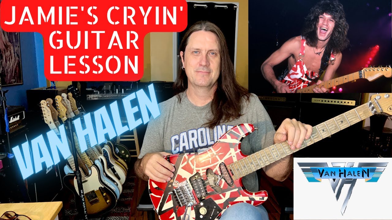 Jamie's Cryin' Guitar Lesson - Van Halen - How To Play Jamie's Cryin' on Guitar