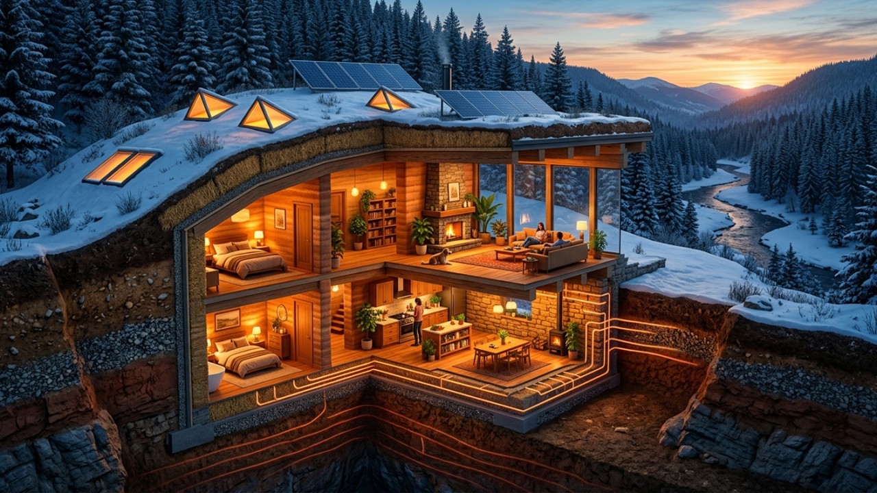 Questa Casa Si Riscalda Da Sola Per Sempre. Perché L’Industria Dell’Energia L’Ha Nascosto?
