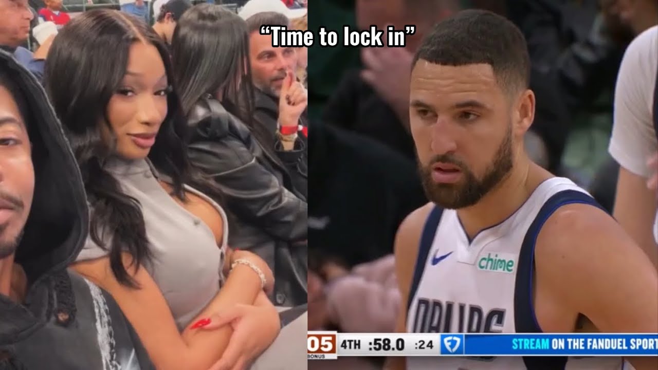 Klay Thompson ON FIRE With Girlfriend Megan Thee Stallion Watching&hellip;