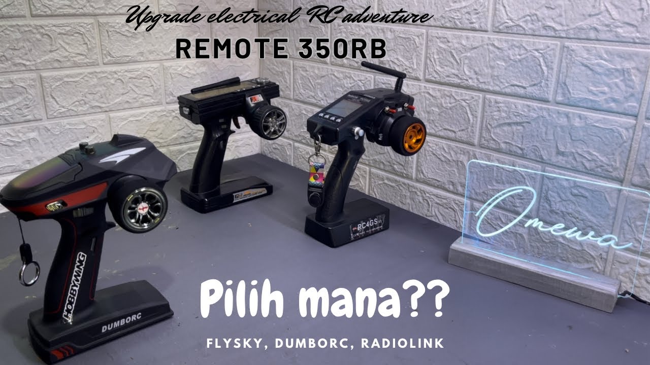 Radiolink RC4GS, DumboRC, Flysky GT3B Transmitter RC adventure paling Murah pilihan terbaik || OmEwa