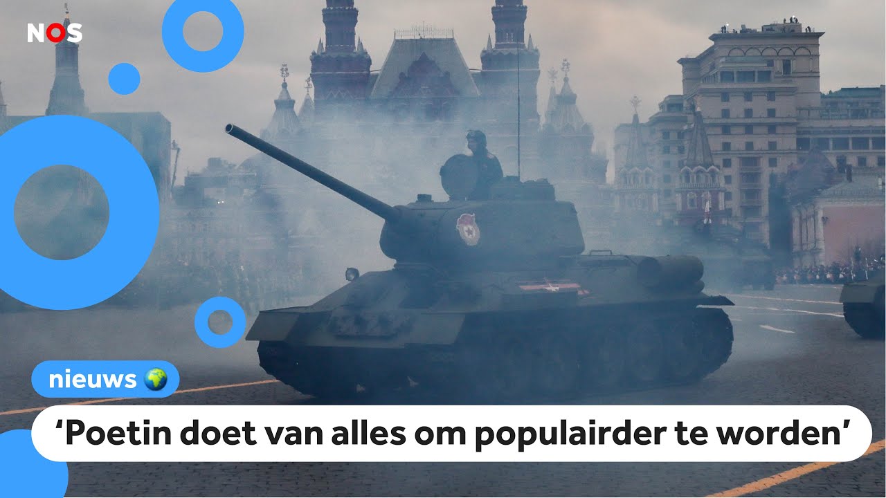 Rusland viert 'Dag van de Overwinning' met 200 tanks