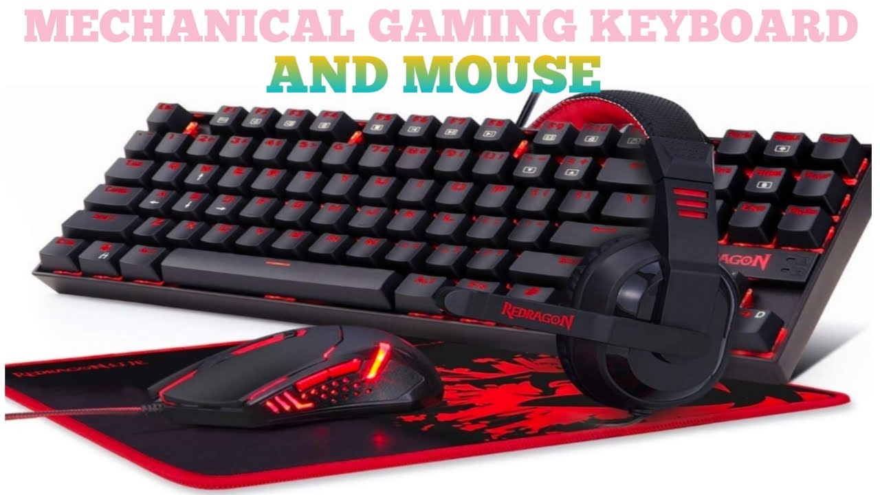 REDRAGON K552-BB MECHANICAL GAMING KEYBOARD  & MOUSE || UNBOXING || LEONELYN SUAREZ
