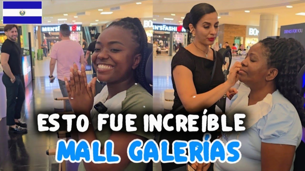 Por PRIMERA VEZ fuimos atendidas en un MALL en El Salvador.Nos sorprendieron!