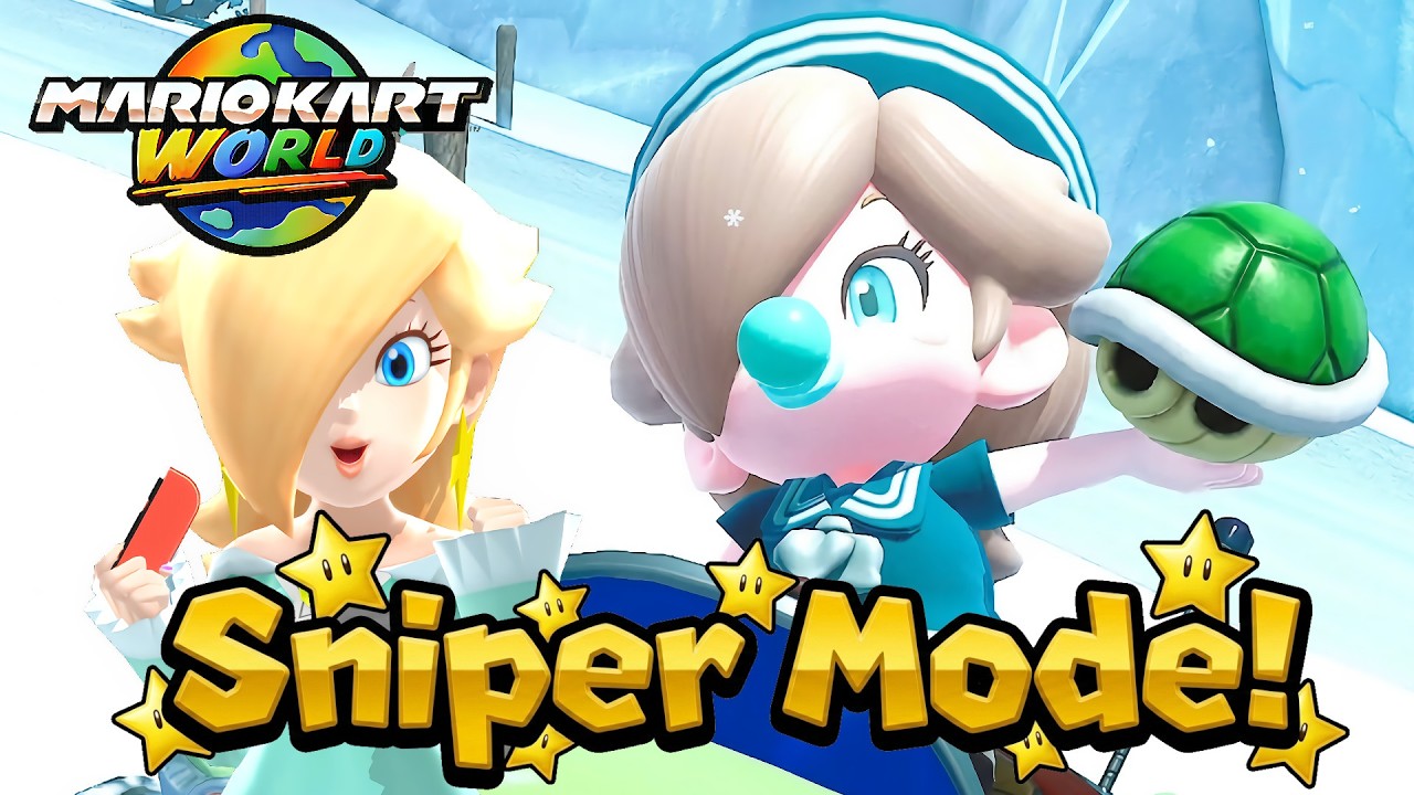 Mario Kart World Balloon Battle Sailor Baby Rosalina Gameplay 3 Rounds