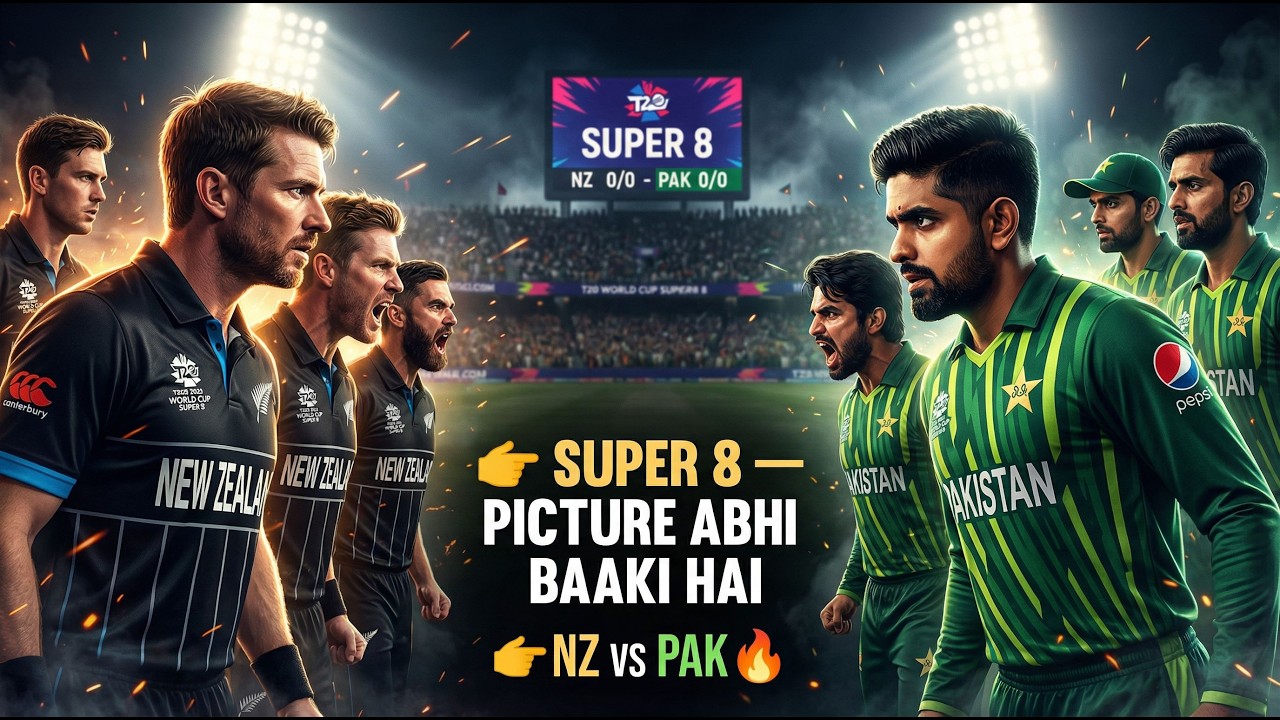 SUPER 8 BEGINS! NZ vs PAK 🔥 Picture Abhi Baaki Hai | T20 World Cup 2026 Day 14 Ep - 27