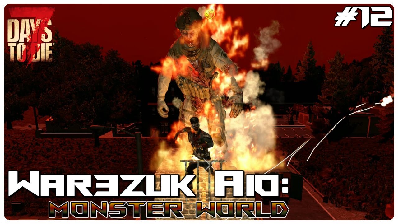 7 Days to Die War3zuk AIO Mod | Our Very 1st Alpha 21 War3zuk Day 7 Horde Experience! | Lets Play