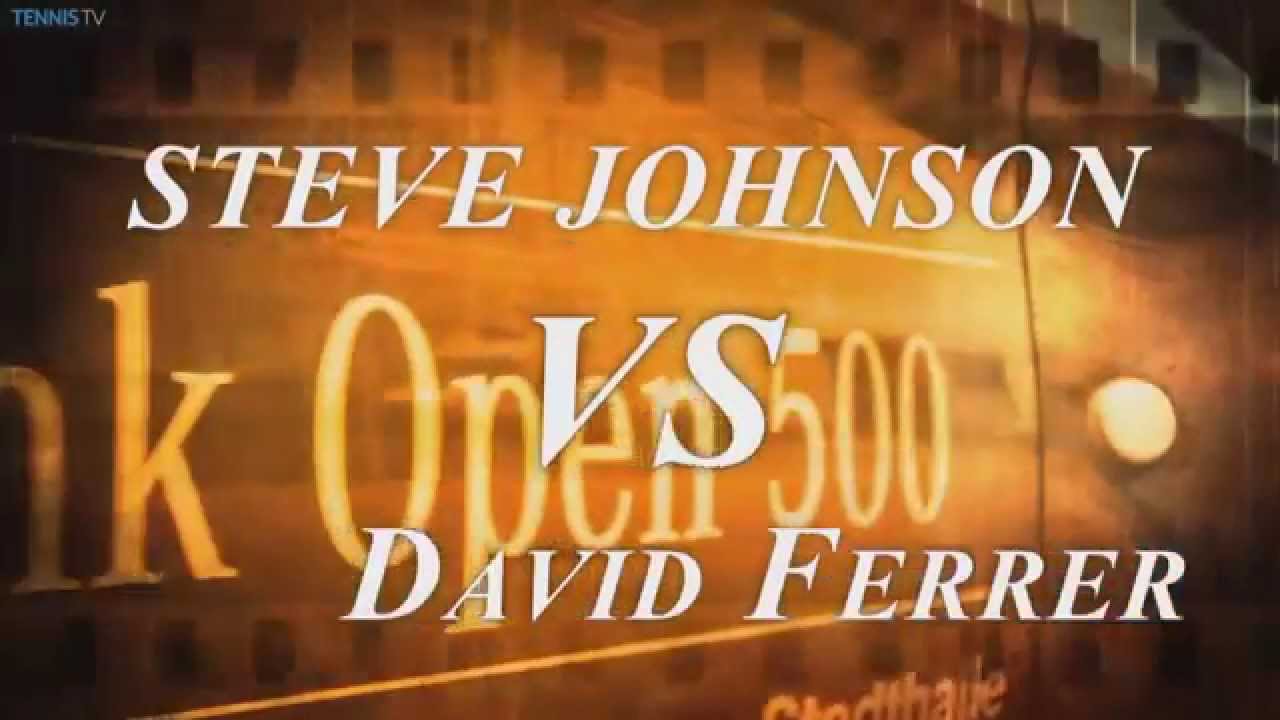 2015 Erste Bank Open Vienna Final - David Ferrer v Steve Johnson