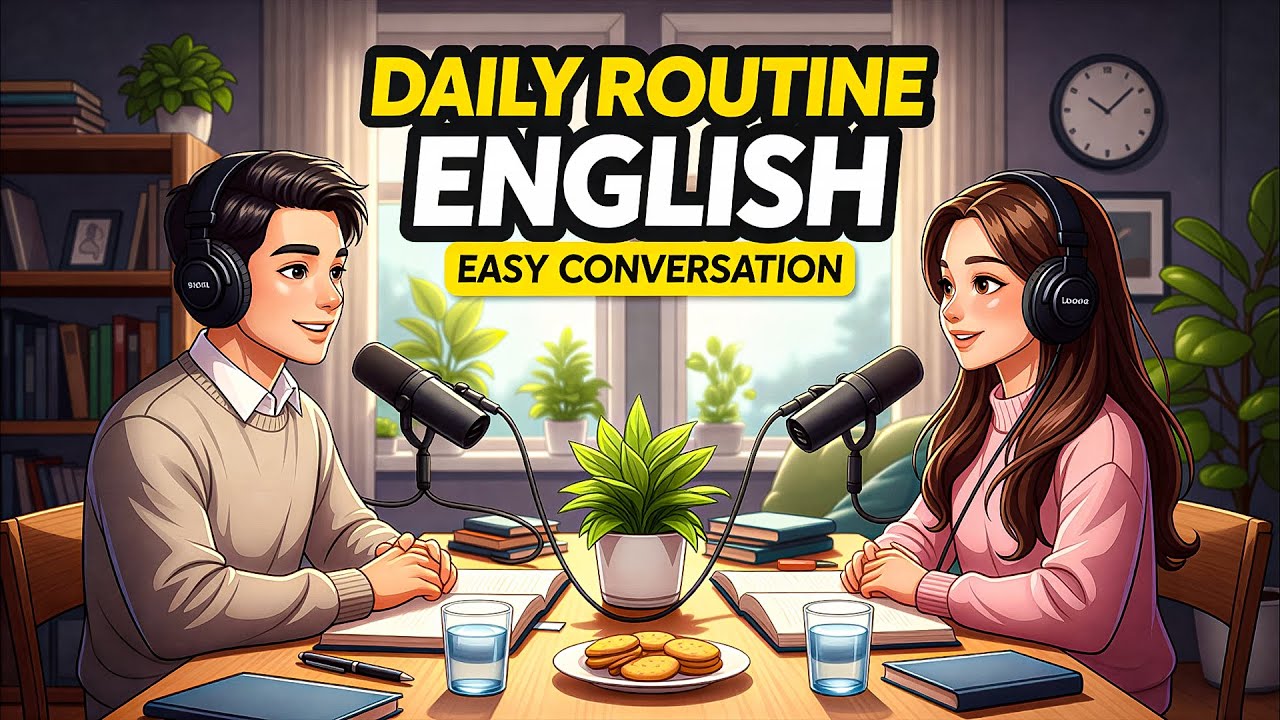 Learn Spoken English Dialogue | Daily Routine Conversation