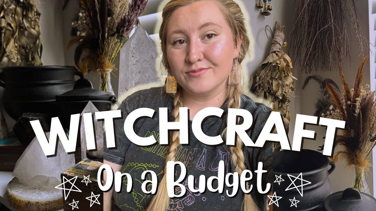 Budget Witchcraft Tips from a Folk Witch || Cheap Witchcraft