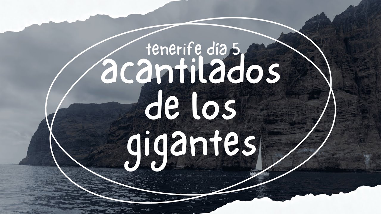 Vemos delfines en los Acantilados de los Gigantes | Tenerife día 5 | Canarias