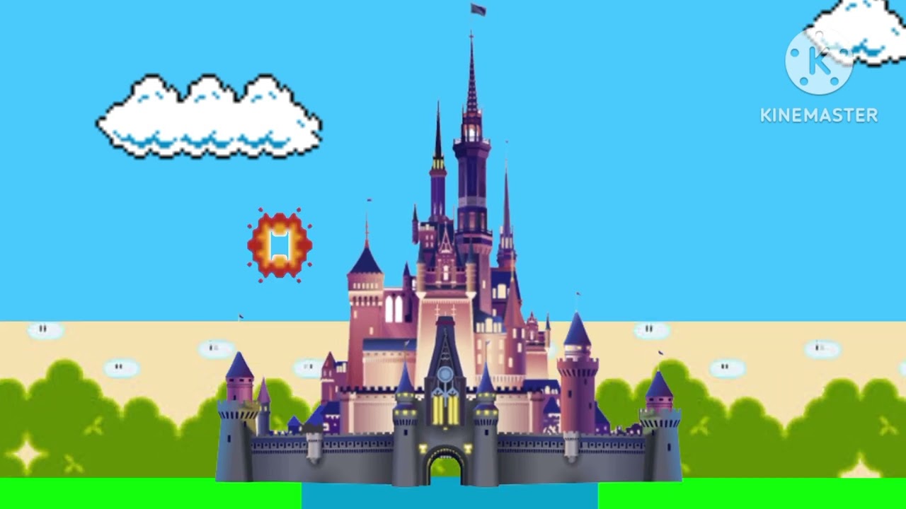 Walt Disney Pictures Logo Remake (Super Mario Bros Variant) @lucasrodriguessombra4553