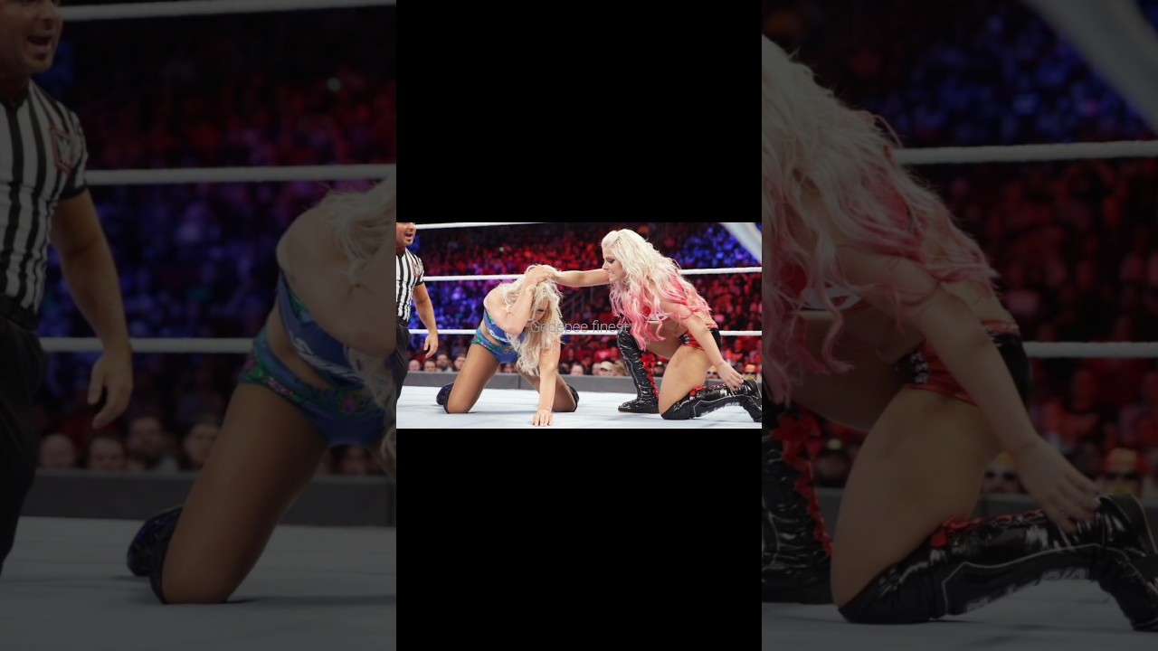 Charlotte Flair Stabs Alexa Bliss in the Back - Chaos 