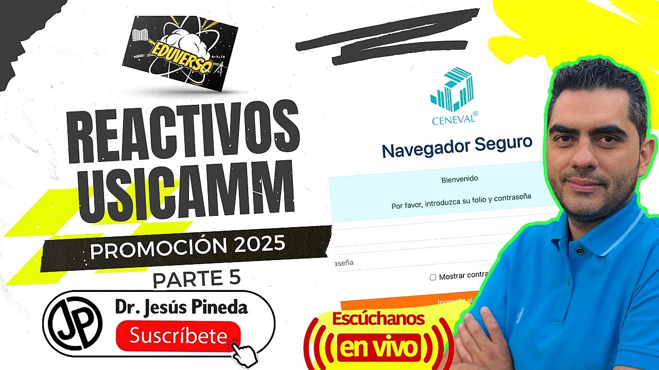 ❇️EDUVERSO🔥estudiemos SIMULADOR con reactivos Tema PEMC 2025