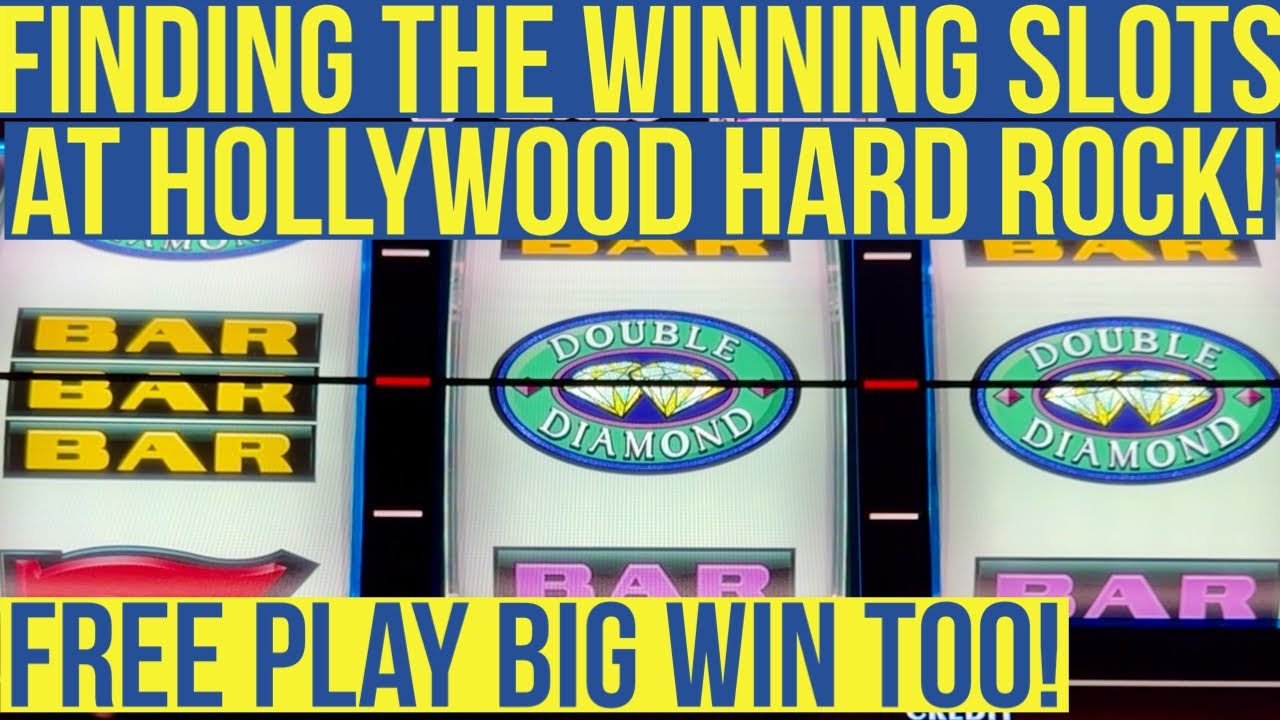Finding the winning slots at Hollywood Hard Rock Casino!