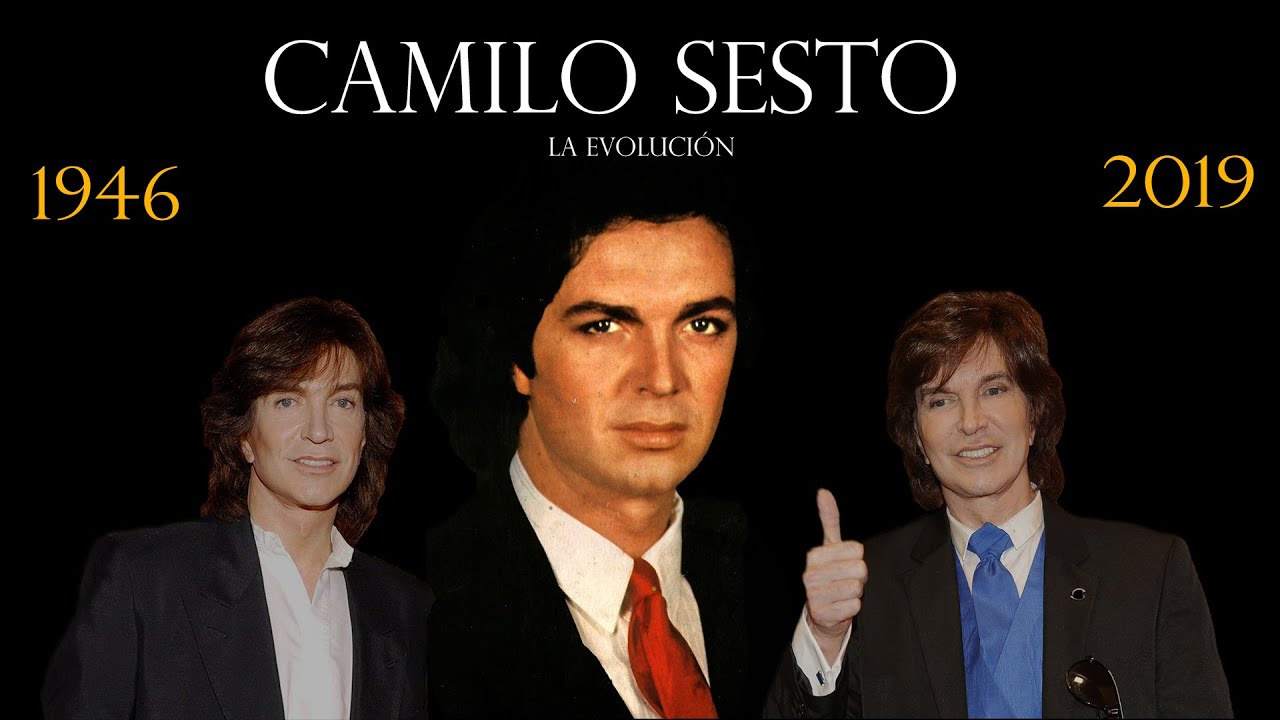 EVOLUCIÓN DE CAMILO SESTO (1946-2019) | Evoluciones Famosas