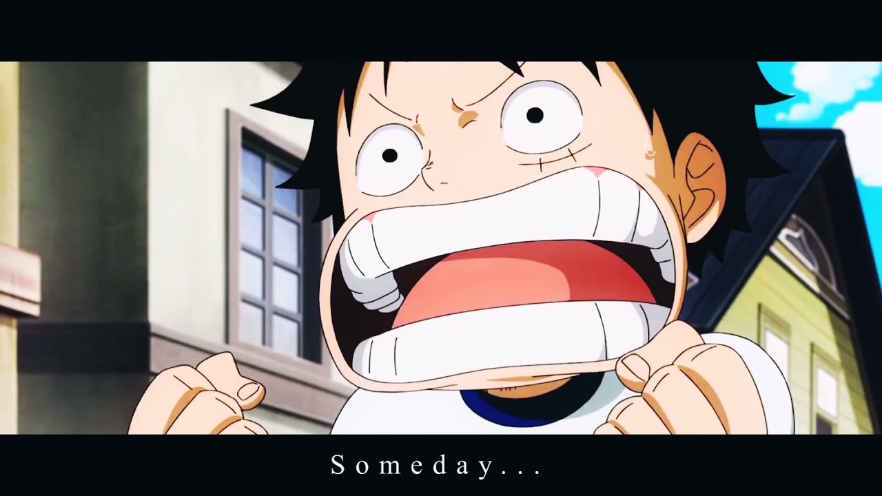 Best Moment Luffy vs Gold Roger