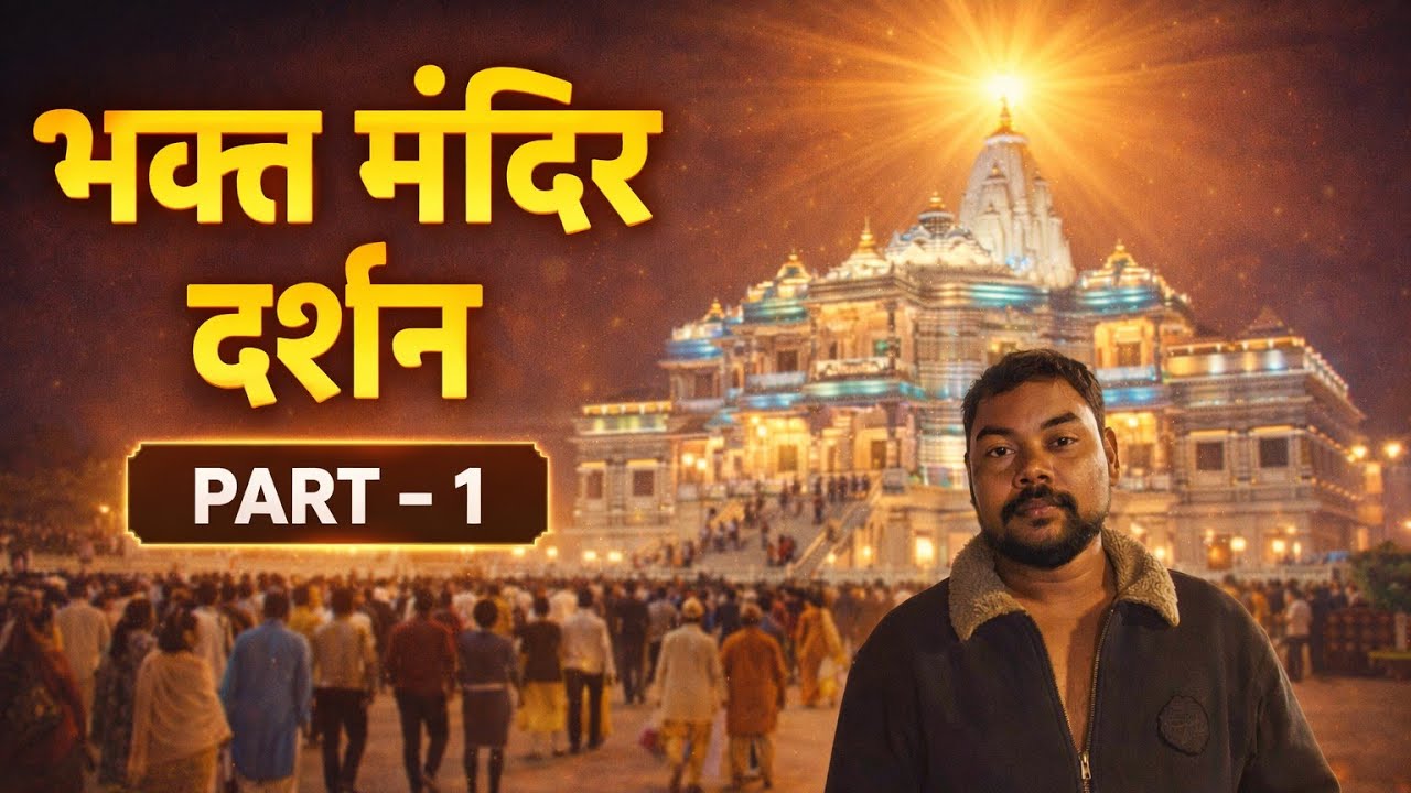 Job ki chutti lekar chala darshan karne | Faninally Bhakt mandir aa gaya | part one | प्रयागराज यूपी