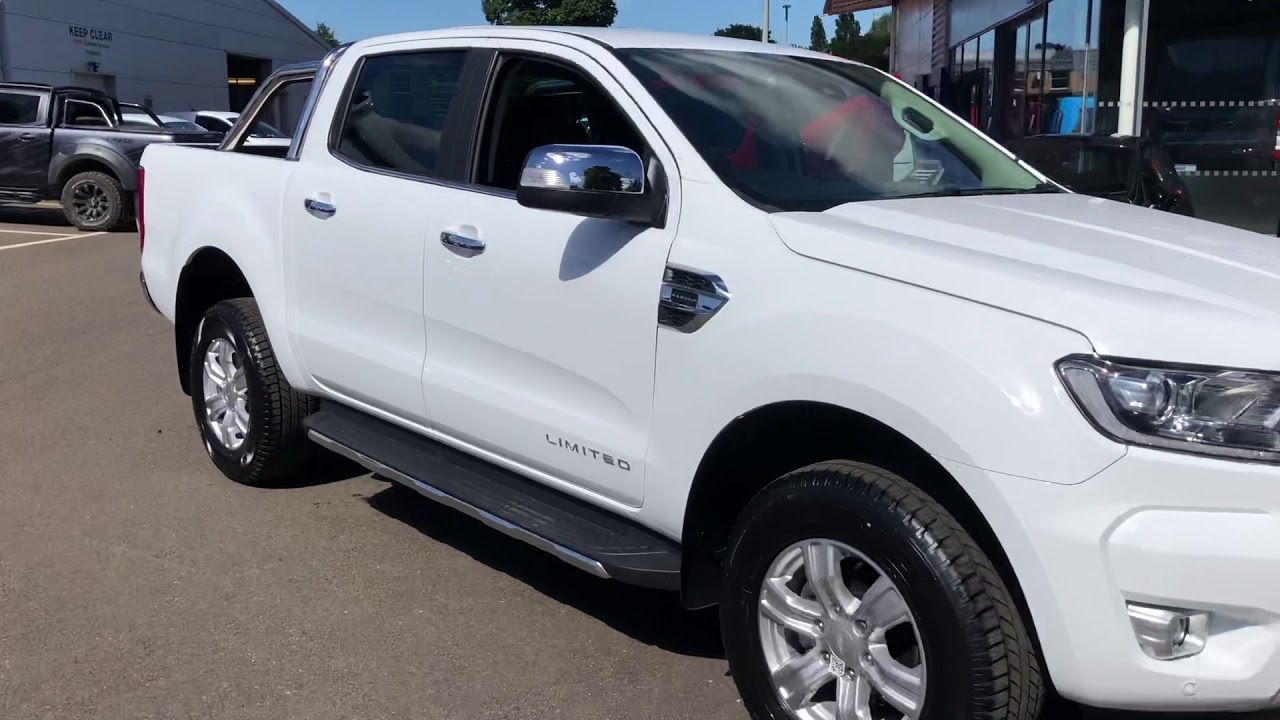 New Ford Ranger Limited 2.0 Manual Frozen White