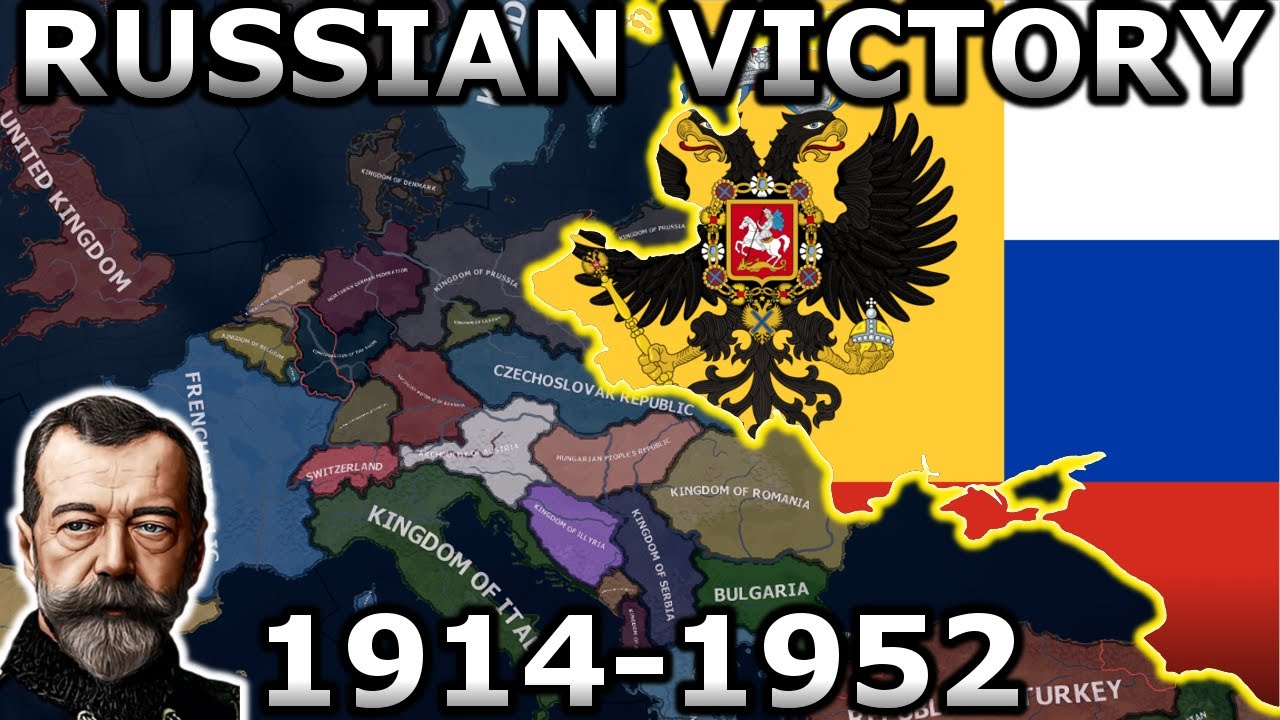 What if Russia wins WW1? | HOI4 Timelapse