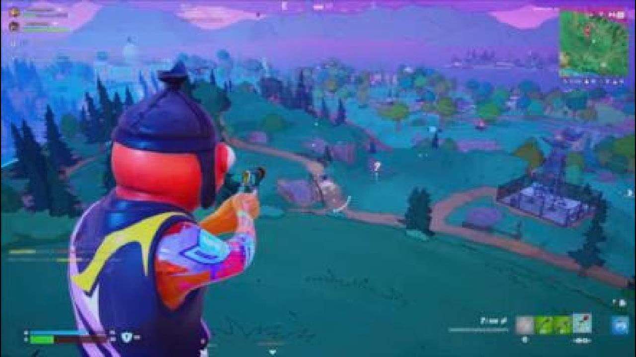 Premier Top 1 saison Simpsons sur Fortnite