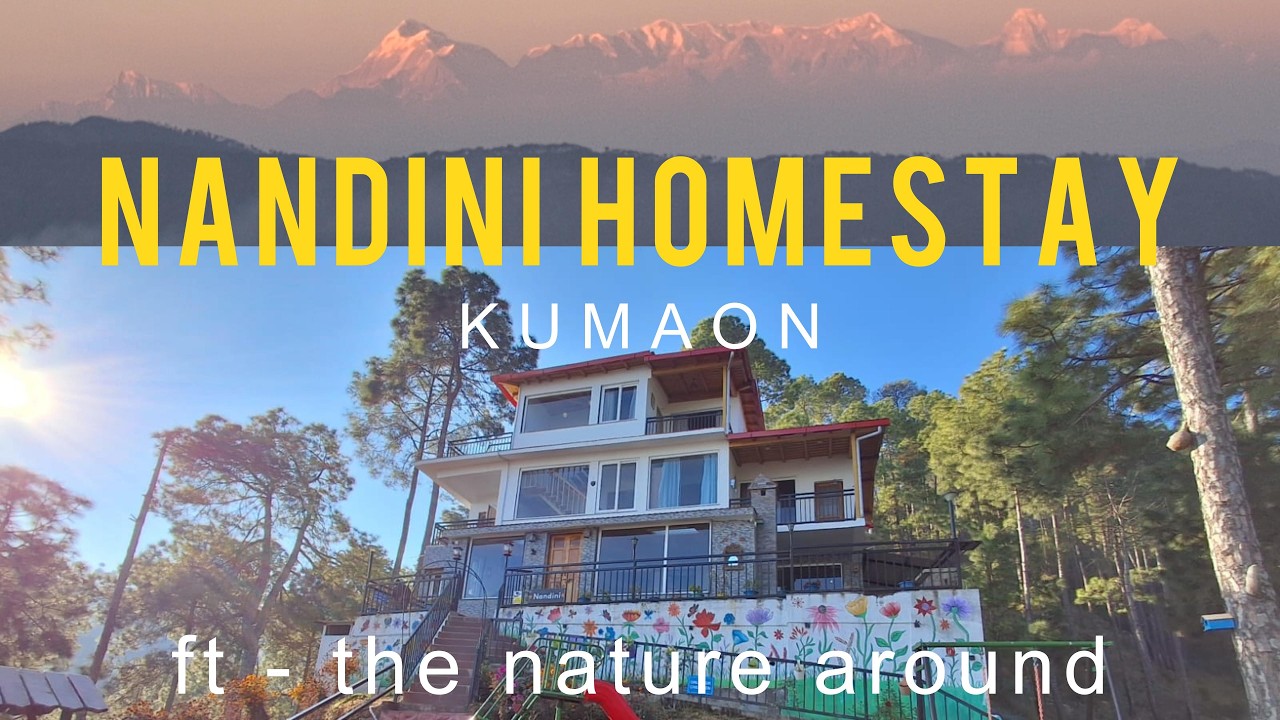 NANDINI HOMESTAY - BABURKHOLA (RANIKHET) KUMAON UTTARAKHAND ft- stunning nature and views all around