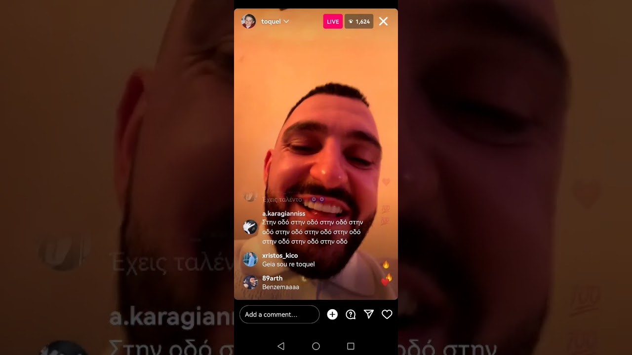 Toquel τραγουδάει κομμάτια απο τον δίσκο Live! #1111 #toquel
