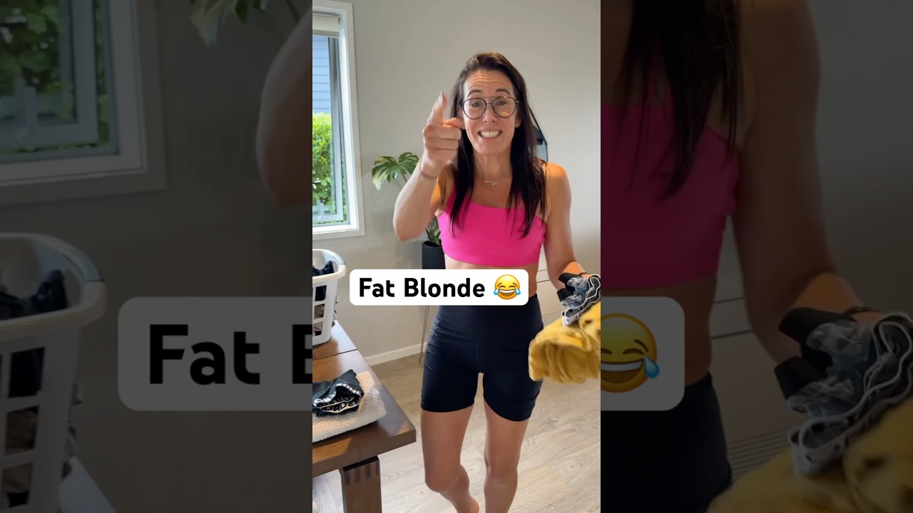 Fat Blonde&rsquo;s Crazy Diet 😂 #joke #couplecomedy